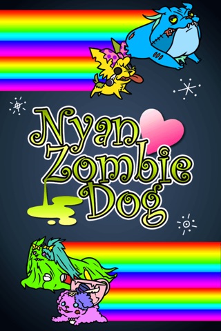 Nyan Zombie Dog <3 Free Harajyuku Kawaii Samegame Puzzle screenshot 4