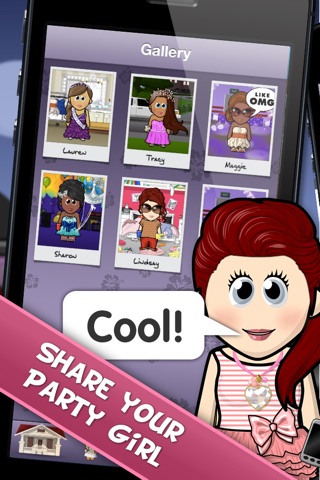 Party Girl Dress-Up - WeeMee Game screenshot 4