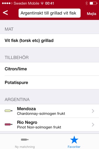 Wine for food pairing pro screenshot 3