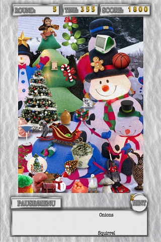 Hidden Objects - Christmas Santa and Snowmen screenshot 2