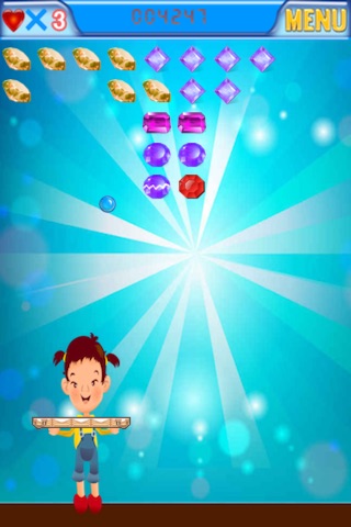 Diamond & Crystals hit and crash : The Break the Ball Super Game - Free screenshot 3