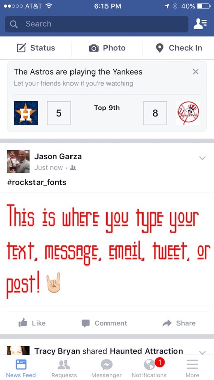 Rockstar Fonts! Best Fonts for adding text to photos, texting, posting, tweeting, and messaging. screenshot-3