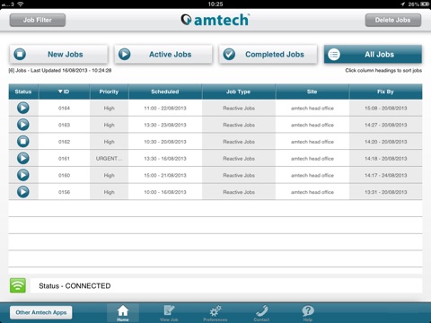 Service Manager Mobile for iPad screenshot 2