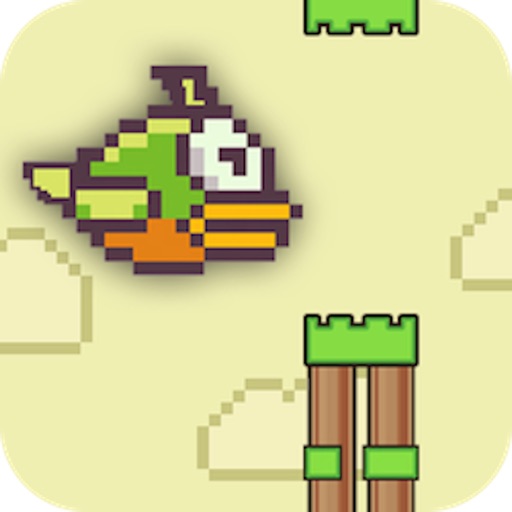 Flappy Mountain Bird Icon