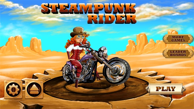 SteamPunk'd Rider : A Downhill Challenge