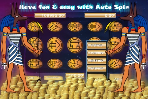 @Aged of Egyptian’s Symbolics - Adventure to Pharaoh Slots Machine for Free screenshot 3