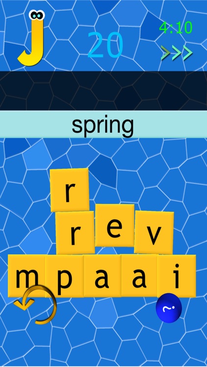 iJumble - Spanish Language Vocabulary and Spelling Word Game screenshot-3