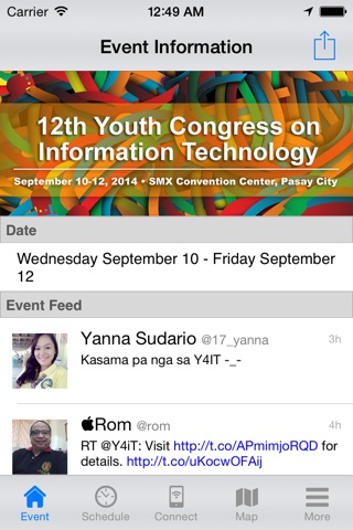 Y4iT - 12th Youth Congress On Information Technology screenshot 3