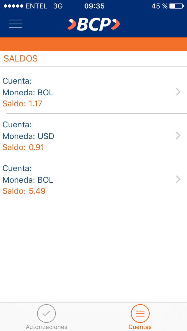 BCP Bolivia - Credinet