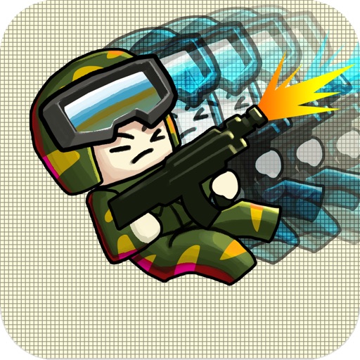 Doodle Commando Shooter Icon