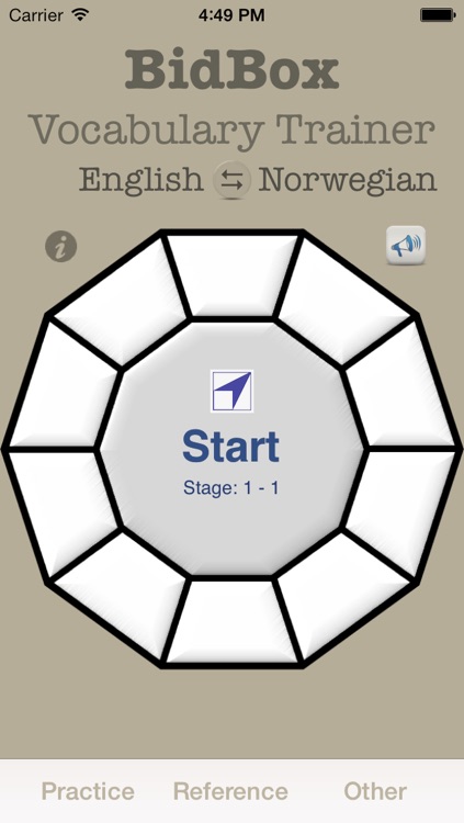 Vocabulary Trainer: English - Slovak