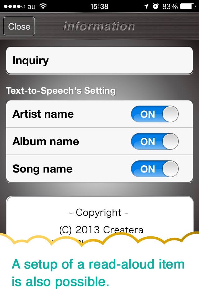 Text-to-Speech Music Player Smart DJ screenshot 3