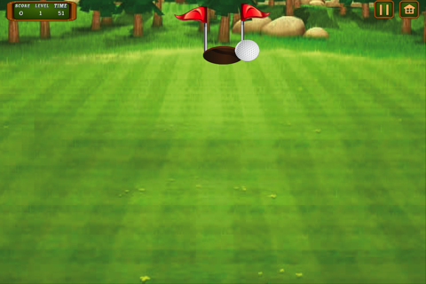 Golf Flick Crazy Extreme Course screenshot 3