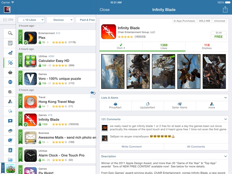 AppZapp HD Pro - daily new Apps, best hot deals & free Apps
