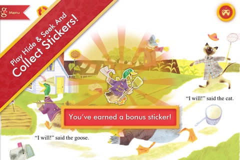 The Little Red Hen - A Little Golden Book App screenshot 4