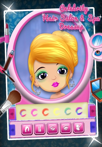 Celebrity Hair Salon & Spa Dressup - Free Fun Games For Kids screenshot 3