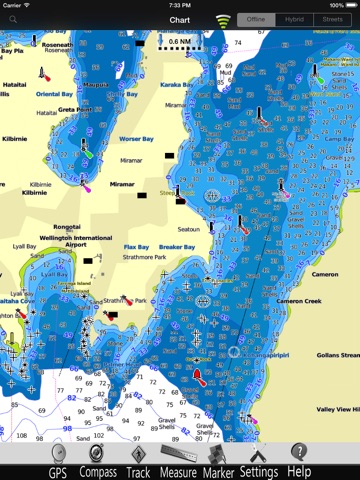 New Zealand Nautical Chart Pro screenshot 2