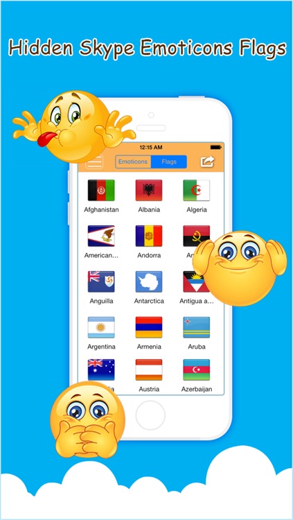 Hidden Emoticons & Top Secret Smileys for Skype screenshot-3