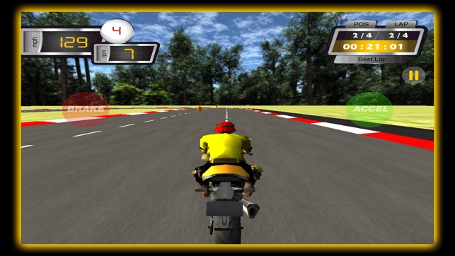 3D Motorcycle Racing Challenge for iPhone(圖3)-速報App