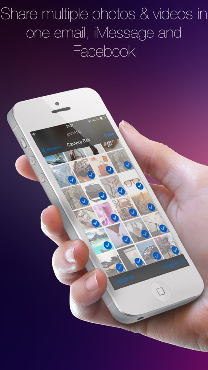 InstaMail Photos and Videos - Multiple Attachments Manager