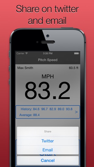 Pitch Speed for Baseball and Softball - Track How Fast like (圖2)-速報App