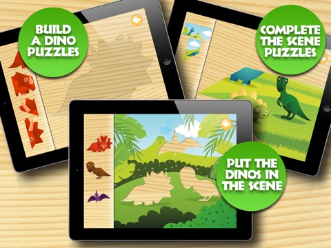 Dino Puzzle HD screenshot 2