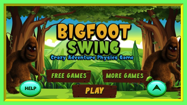 Bigfoot Swing - Crazy Sasquatch Adventure Physics Game Free