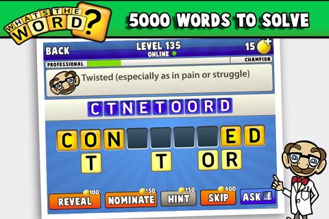 What's the Word? - Word Puzzle Quiz FREE screenshot 3