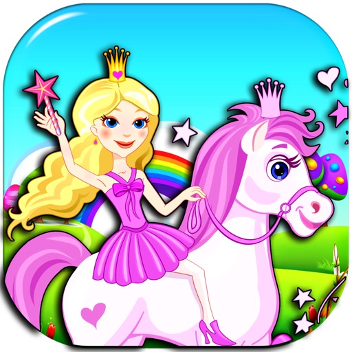 My Little Princess Pony - A Fantasy Falling Story for Girls Game PRO icon
