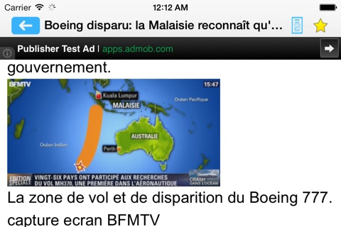 Français News screenshot 4