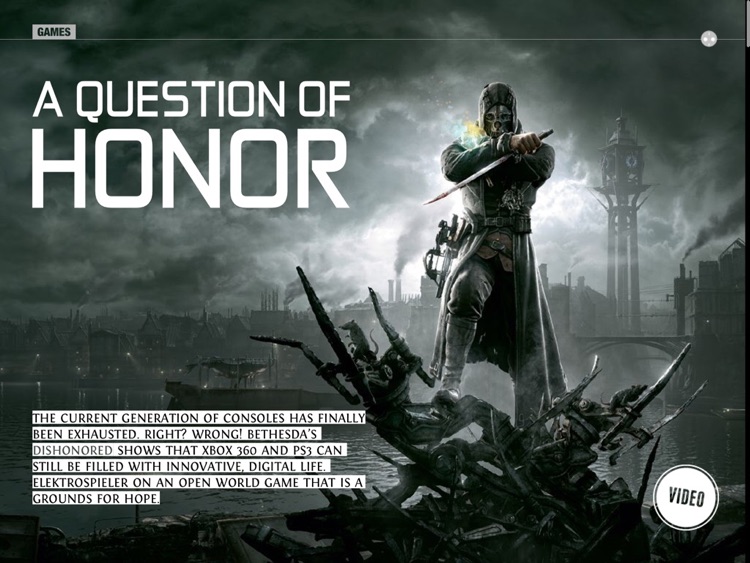 elektrospieler “Dishonored: The Mask of Wrath” Edition