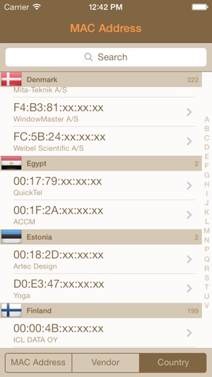 MAC Vendor - MAC address searcher(圖3)-速報App