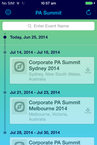 Corporate PA Summit 2014 screenshot 2