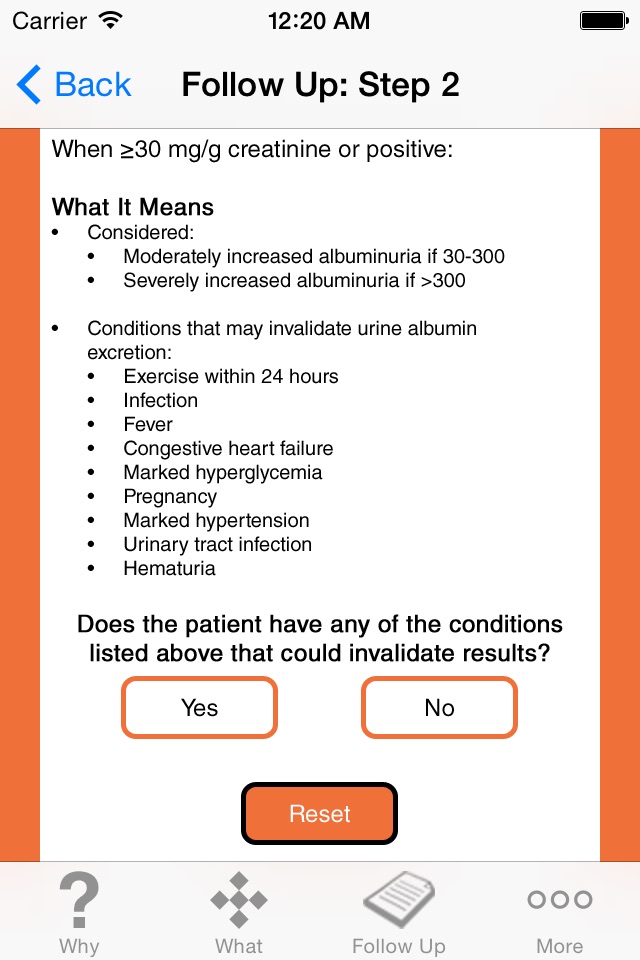 Screening for Albuminuria in Patients with Diabetes screenshot 4