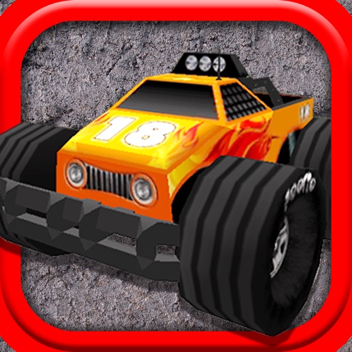 A Monster Truck Game 3D: 4x4 Off-Road Racing - FREE Edition iOS App