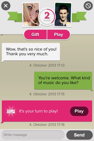 Skim – Spielend neue Leute kennenlernen, chatten und Freunde finden screenshot 3