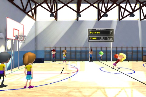 3D Hoop Stars Basketball Shooter screenshot 2