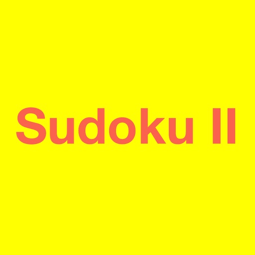 Sudoku II iOS App