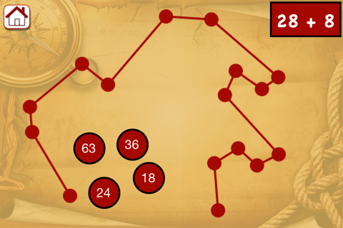 Math Dots(Pirates): Connect To The Dot Puzzle / Ki - náhled