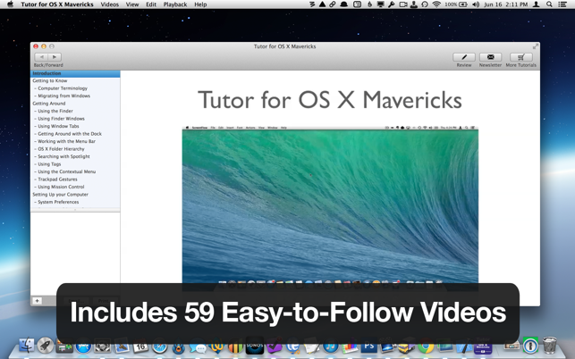 Tutor for OS X Mavericks(圖1)-速報App