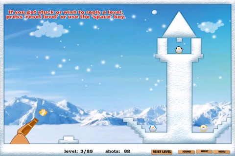 Penguin Shooting Pop - Frozen Snowball Blast Challenge Free screenshot 4