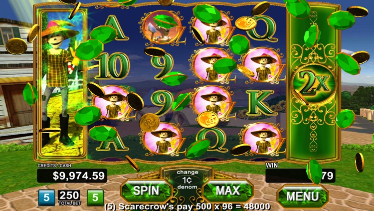 Wizard of Oz Silver Slippers - Slot Machine FREE screenshot-4