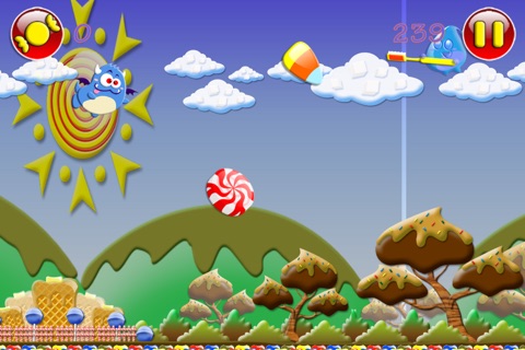 Sugar Candy Land Rush!  A Crazy Sweet Tooth Monster vs. Dentist Fantasy Game FREE screenshot 4