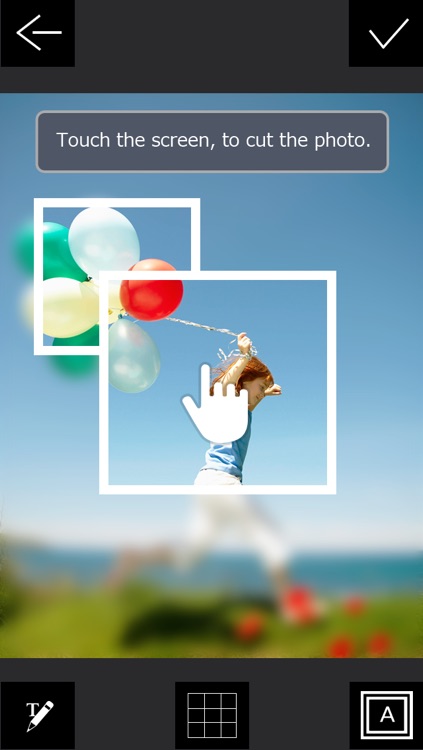 TapnSlice - Photo Collage Editor - Cut your photo into pieces to make great photo collage and pic frame
