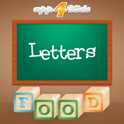 App4Kids Letters Food iOS App