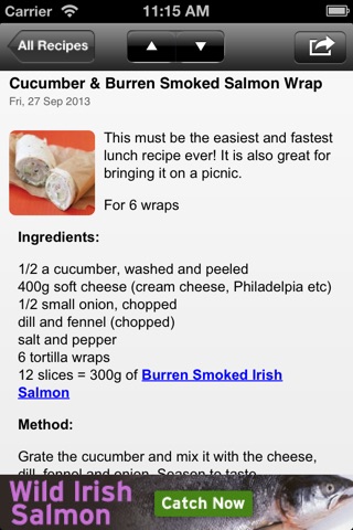 Burren Smokehouse Recipes and Updates screenshot 3