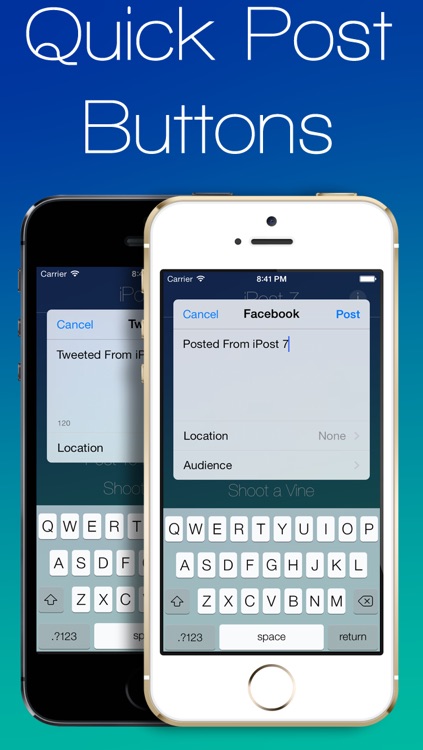 iPost 7 - Fastest Way To Post Social Media Updates screenshot-4