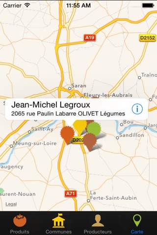 Producteurs Orléans screenshot 2