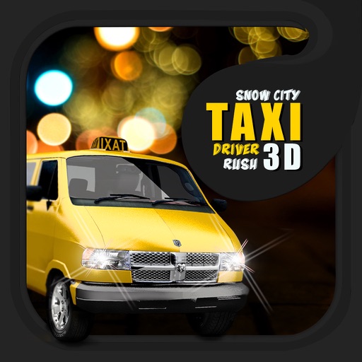 snow city taxi driver rush iOS App