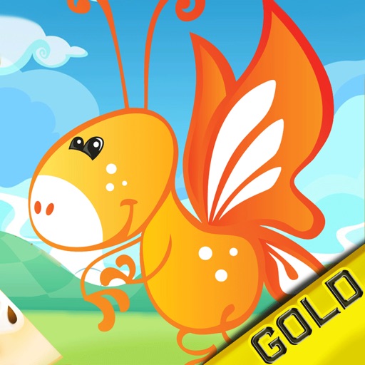 Butterfly Escape - The fun free flying cute insect game - Gold Edition icon
